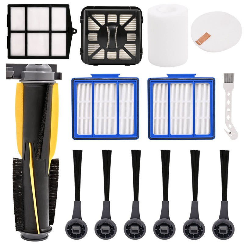 LesinaVac Replacement Parts Kit for Shark AV911S RV912S RV913S AV1002AE IQ R101AE (RV1001AE),IQ R101 (RV1001) Robot Vacuum Cleaner - Image 1